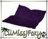 *J* Pillow Cuddle Purple