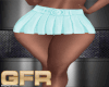 teal sexy skirt