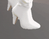 SLOUCH WHITE BOOTS*