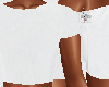 Kids White Shorts Set