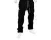 Black paris joggers