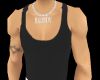 ELITE BLACK MUSC T TOP