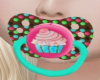 Child Cutey Cupcake Paci