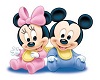 Baby mickey and minnie c