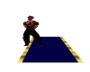 RUG BLU N GOLD