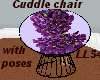 Lavender Flower Chair