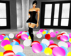 Party Ballons up/on Romm