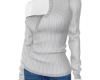White Sweater & Jeans