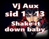 Vj Aux-Shake it down...