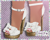 V Vintage Heels w/Bow W