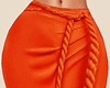 Orange Long Skirt RL