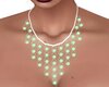 seafoam green necklace
