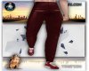 Red Satin Pants