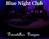 blue night club rug