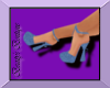 Jeanie blue heels
