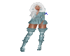 Dark blue jeans skirt UA