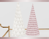 Pink Christmas Cones