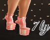 [7ly] Pink Kris Heels