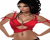 Red Shirt n Bikini Top