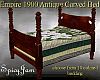 Antq 1900 Empire Bed Grn