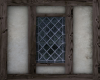 Tudor window wall divide