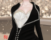梅 corset outfit black