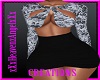 Black W/Flowers Dress