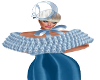 Joyful Blue Gown