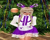 Kids CC Dress Purple