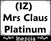 (IZ) Mrs Claus Platinum