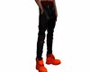 CHNL Jeans Black/Red