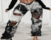 Grunge Tie-Dyed Jeans