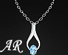 Silver Blue Necklace