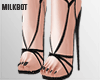 Helena Black Heels