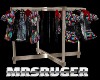 MRSRUGER CLOTHING RACK W