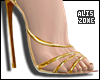 梅 gold heels