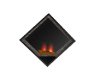fire place gray marble
