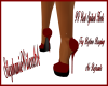 PF Red Spiked Heels