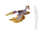 Flying White Chicken