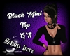 Black Mini Top GA