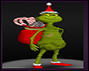 Christmas Grinch Outfit Costumes Present Santa Sack