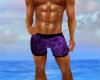 @Ace@Purple Swim Trunks
