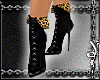 [W] Cuffed Boots Leopard