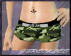 {JF} olive camo hotpant