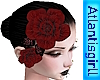 Gothic Rose for Hair