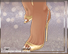 ℳ▸Zana Gold Pumps