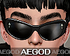 Ⲁ𝓖 Cross Glasses