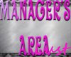 (LY)MANAGERS AREA SIGN