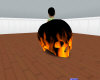 Syners Flaming Skull