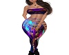 Neon Spirals bodysuit